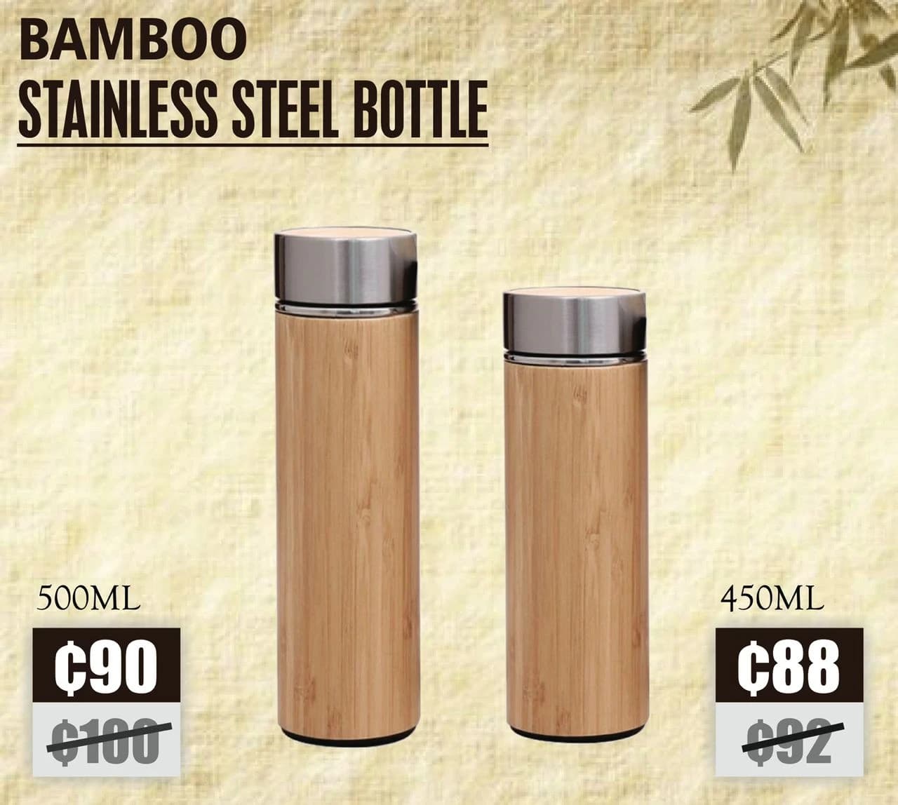 Gourde en acier inoxydable 500ml