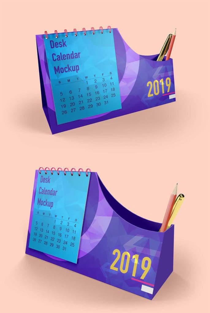 Calendrier de bureau (Type 1)