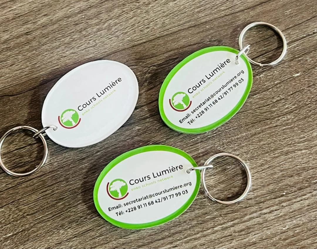 Porte-clé Basique personnalisé